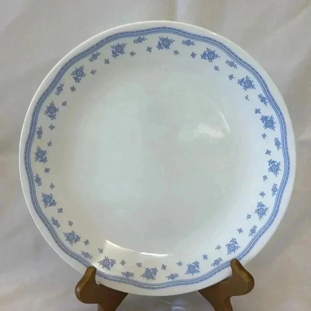 Corelle Morning Blue Dinnerware Set of 5 for 1 Person - Picture 2 of 9